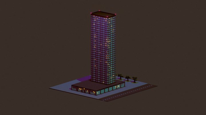 Skyscraper Test 06 3D Model