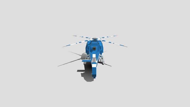 Jurassic Genesis - Jurassic World Helicopter 3D Model