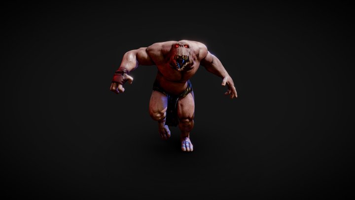 Monstruo 3D Model