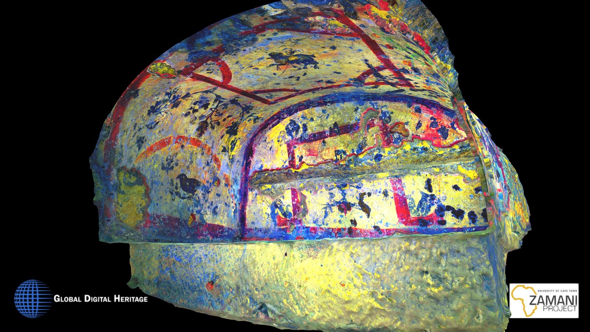 DStr. San Gennaro Catacomb Fresco, Napoli (12b)
