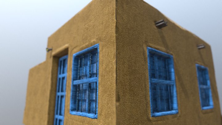 Village Hut 3D Model