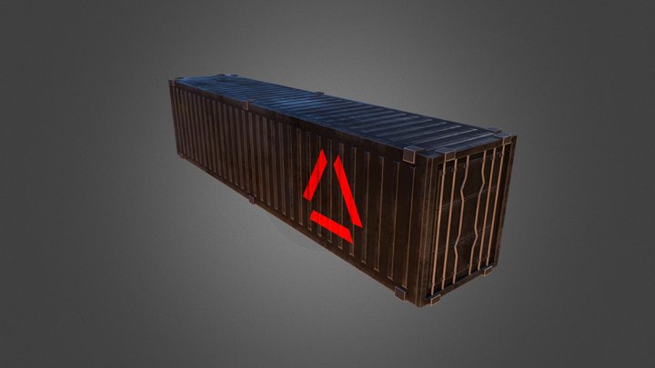 Mech Rev - Shipping Container 3D Model