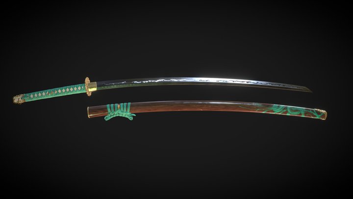 katana 3D Model