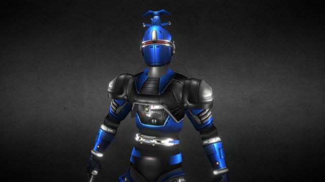 Blue Beet 3D Model