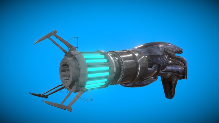 Plasma gun – Free 3D Model STL