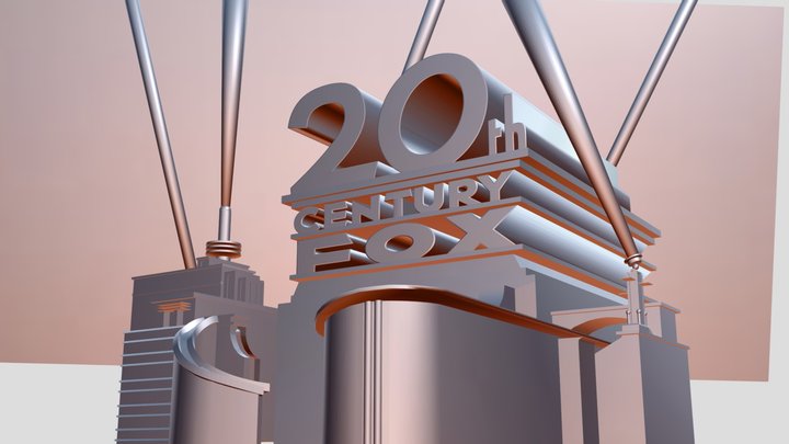 20th-century-fox-logo 3D Model