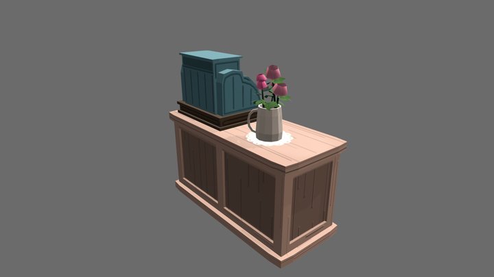 Prop1Model_Bakery 3D Model
