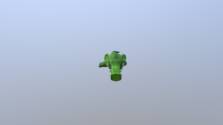 Croc Attack 3D Model