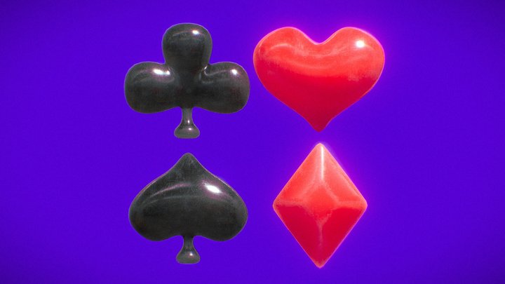 Playing card suit Symbols