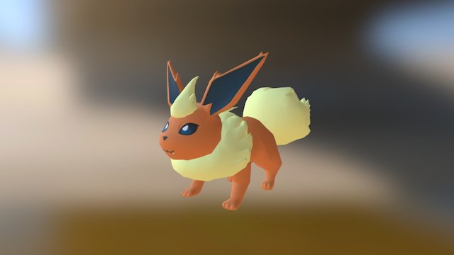 Pokémon Eevee Vaporeon Flareon Modelo 3D - TurboSquid 1993293