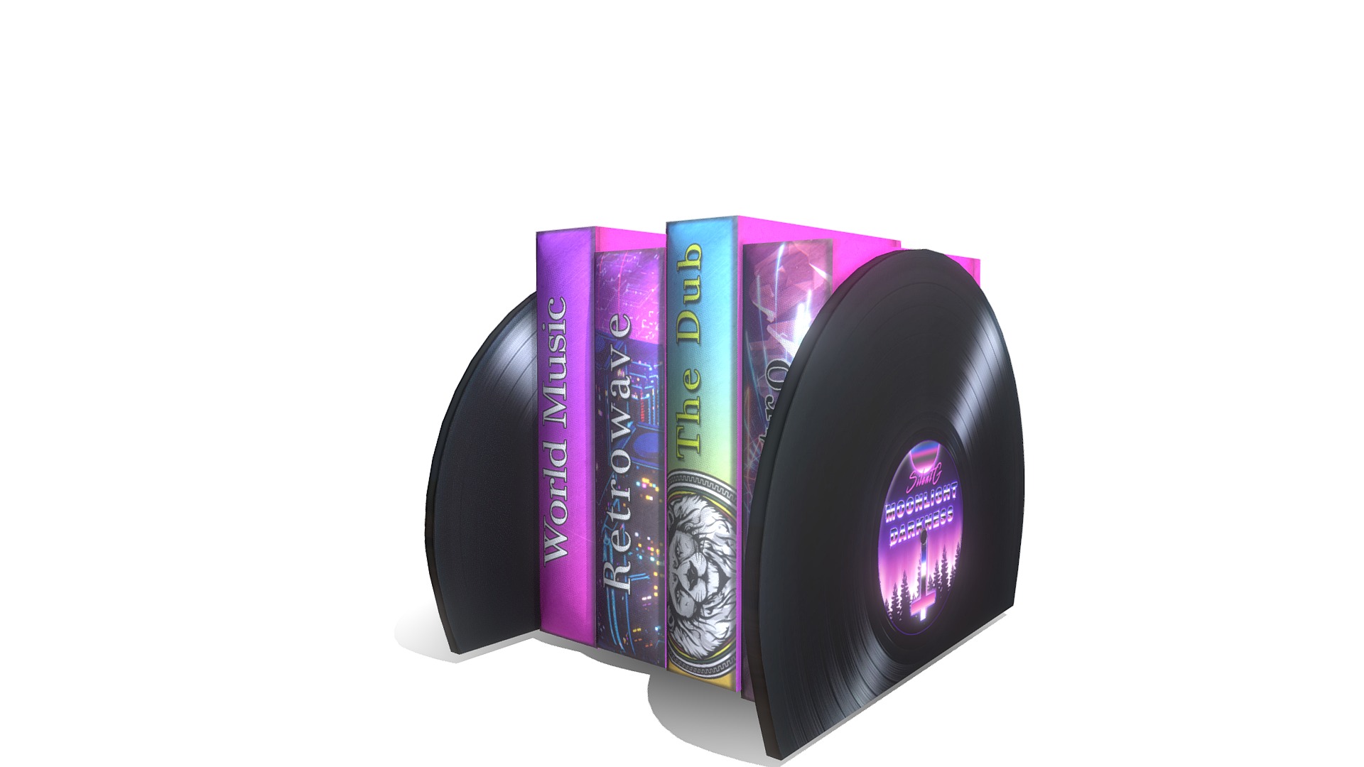 Vinyl Holder - Download Free 3D model by USERVIBE (@us3rvib3) [10c27cf ...
