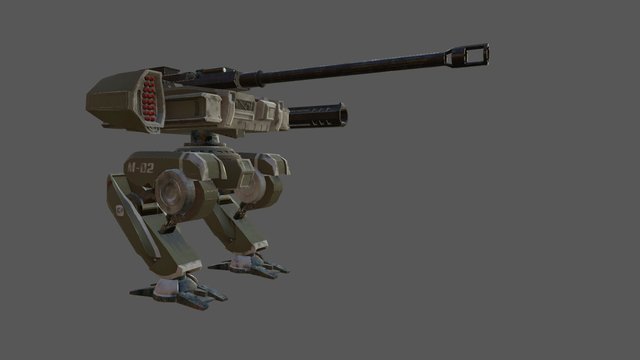 Mech Concept 3D Model