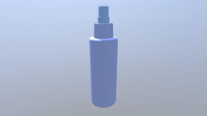 spray bottle 1 3D Model