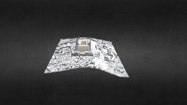 Alcazar de Toledo 3D Model