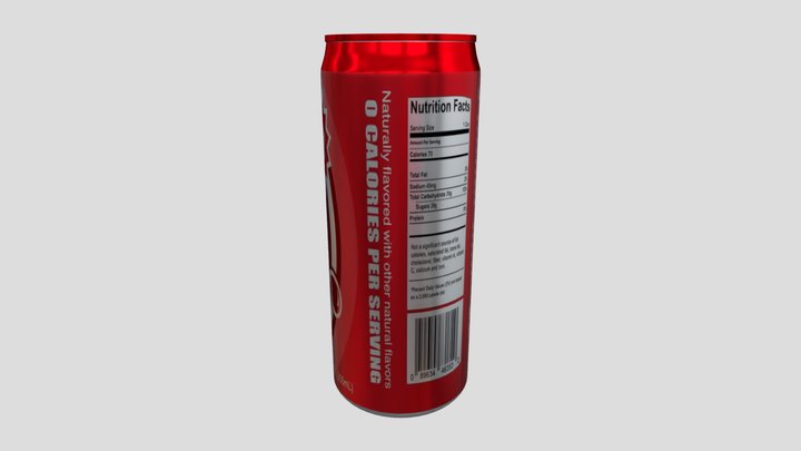 Soda Can 3D Model