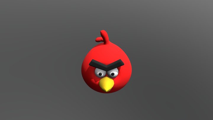 Angry Bird 3D Model
