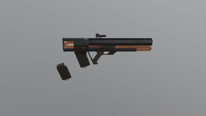 Destiny 2 - Graviton Lance 3D Model