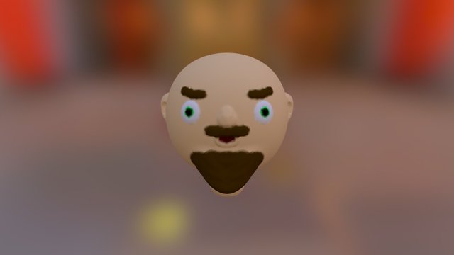 Random Bust of a Random Guy 3D Model