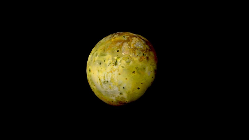 Io - Jupiters Moon 3D Model