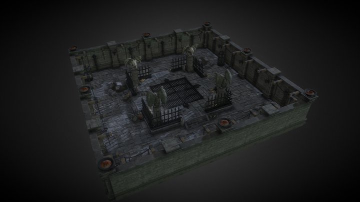 SimpleDungeon_CP 3D Model