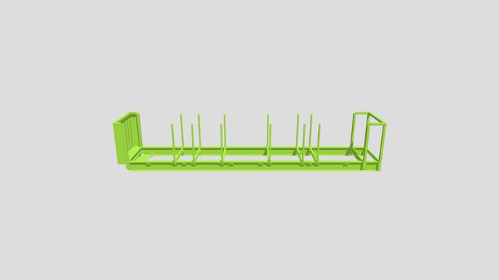 WET_Holzplattform 3D Model