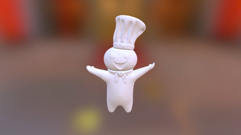 Pillsbury Doughboy - 3D model by Devin Albrecht (@ChubbyU64) [10ca07c]