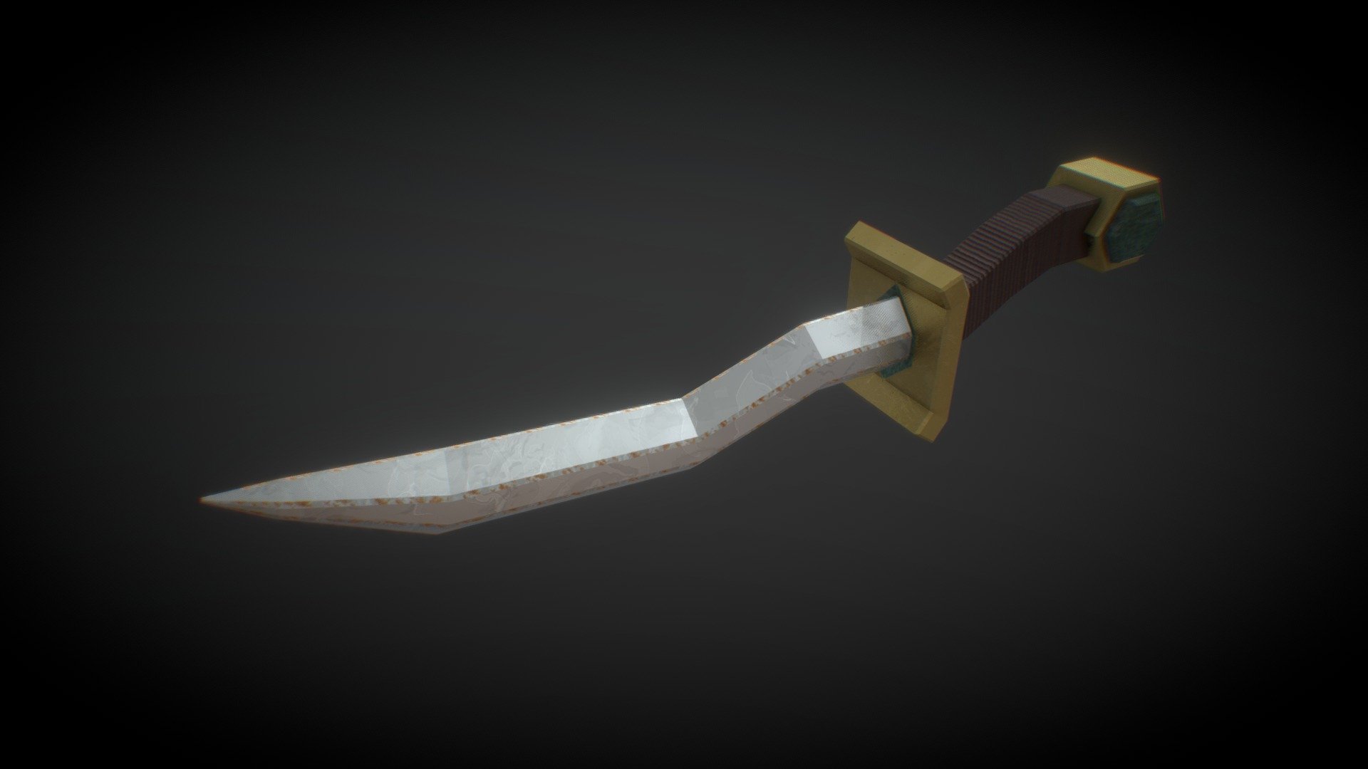 Stylized Low Poly Dagger - Level I - Download Free 3D model by soykanmg ...