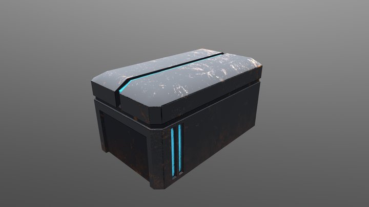 Box Mid 3D Model