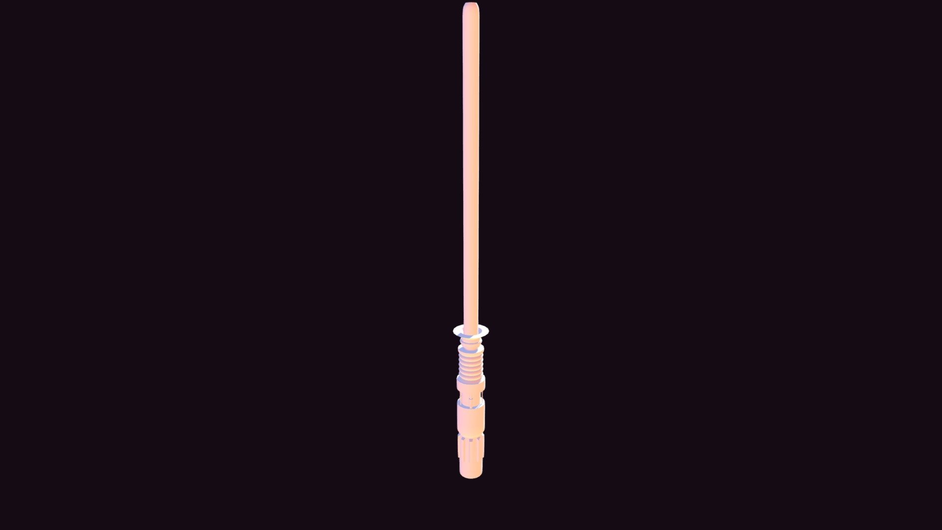 Lowpoly lightsaber