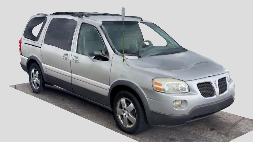 Photoscanned Pontiac Montana