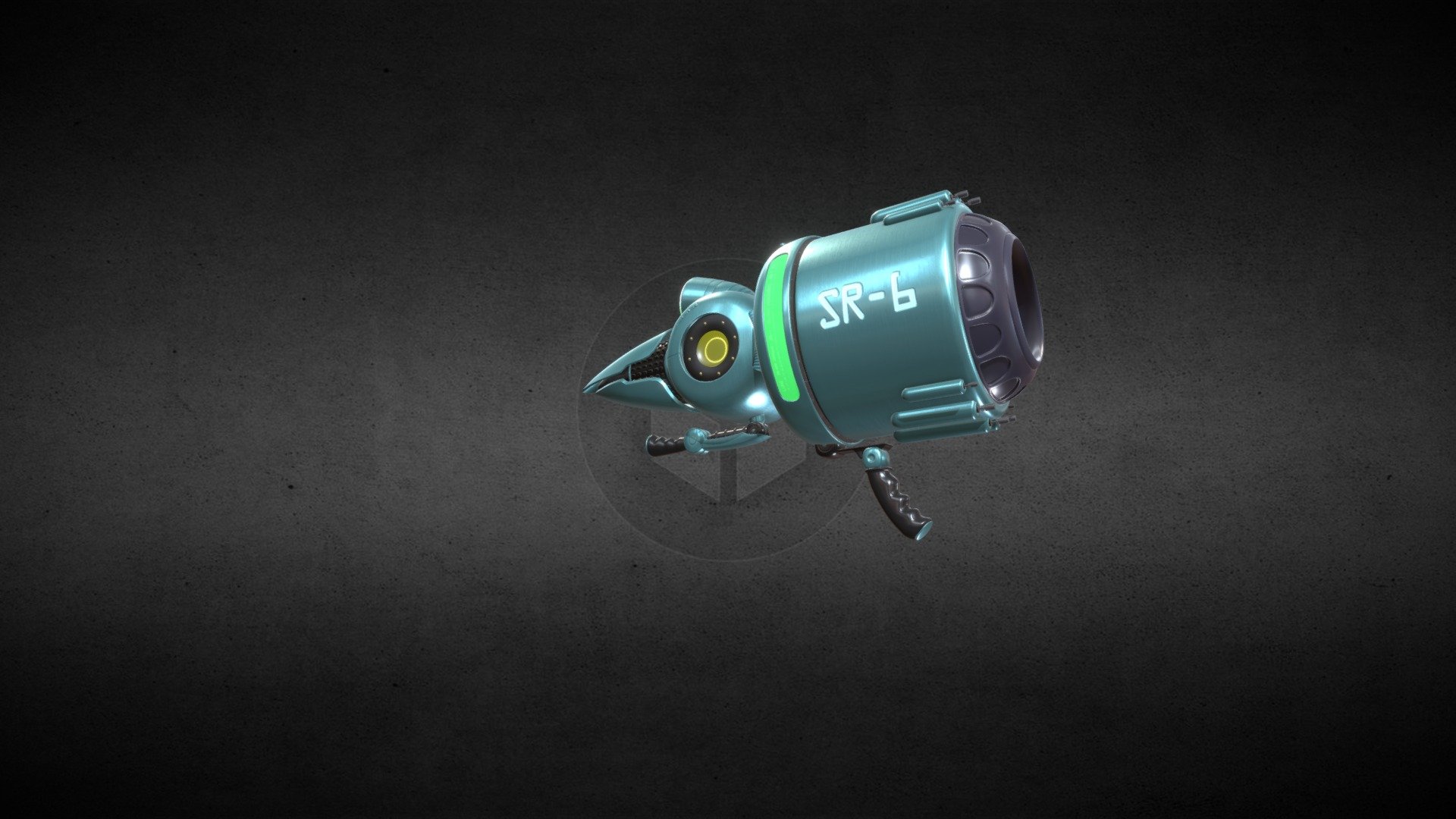 SR-6 Ray Gun - Despicable me - 3D model by Nicolas_su [10cbac0] - Sketchfab