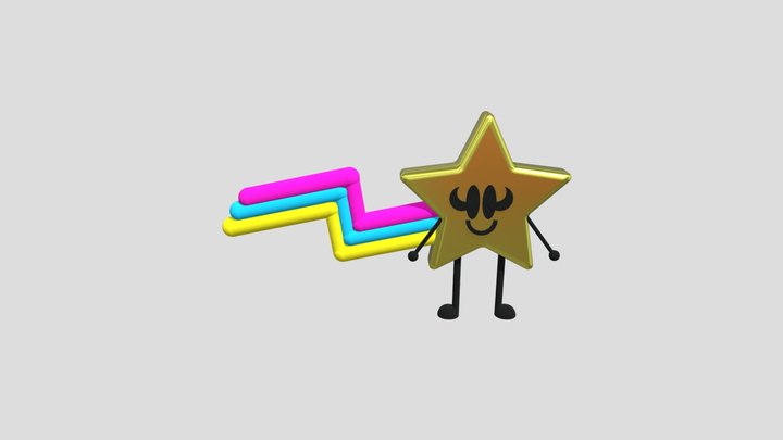 Rainbow Star Royal 3D Model
