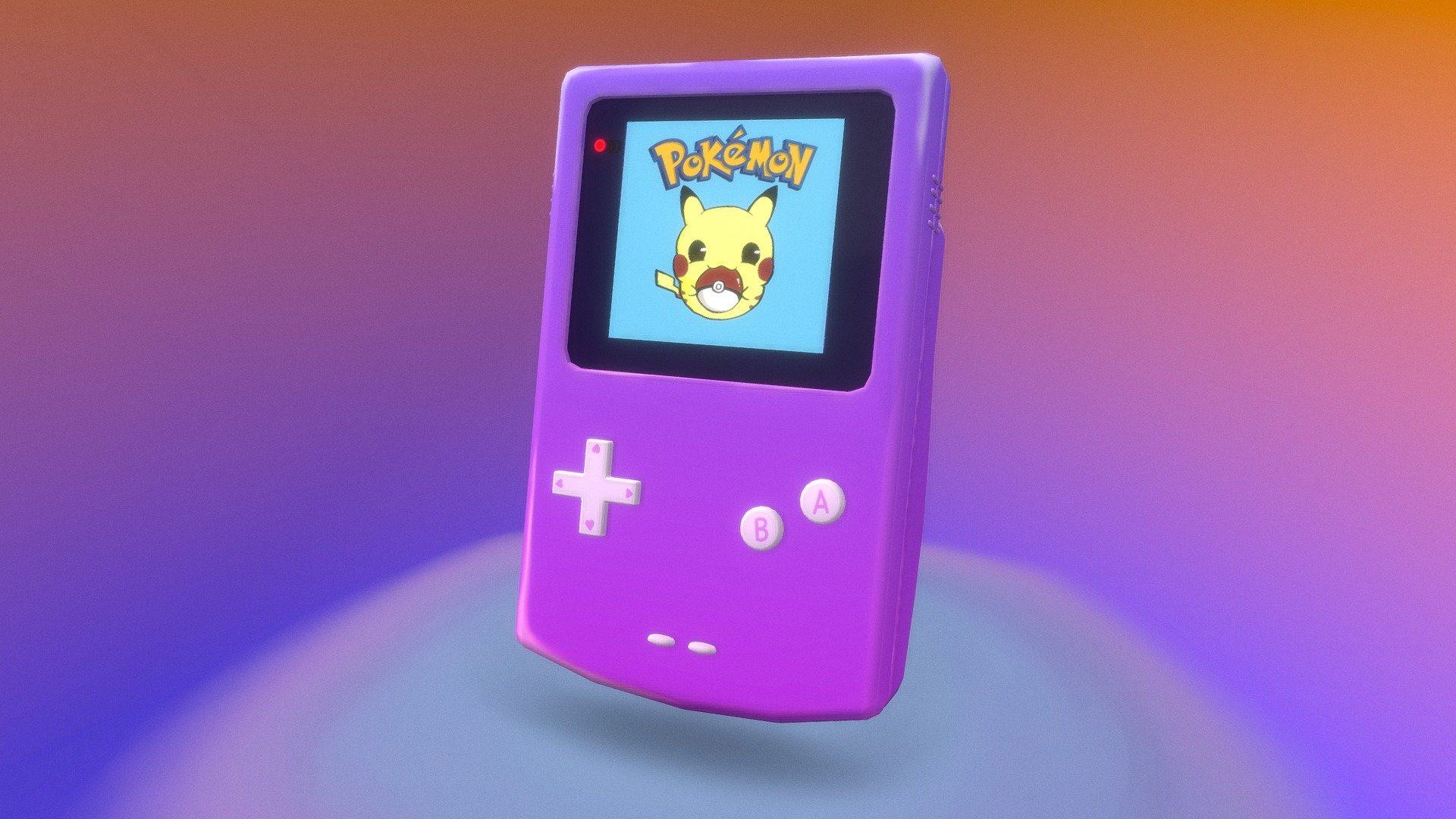 Kawaii Gameboy - Buy Royalty Free 3D model by irenevicente [10cc68a ...