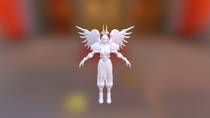 Anioł postać 3D Model