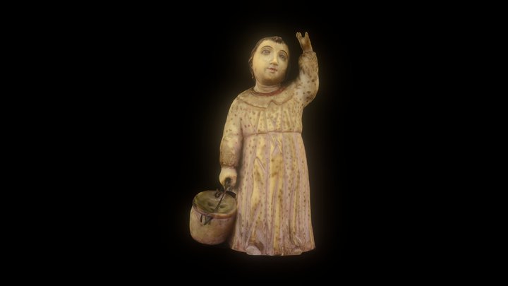Child Jesus Ivory 3D Model