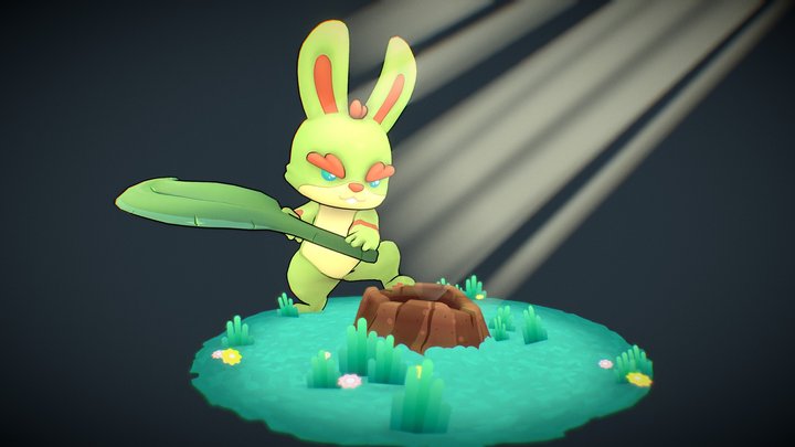 Bunnyleaf 3D Model