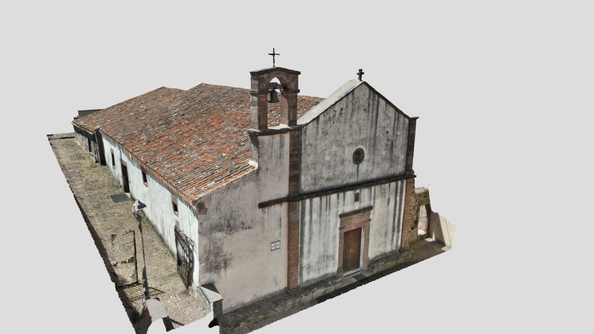 Bortigali Chiesa del Rosario 3D model by CreaVivaCity [10cd341