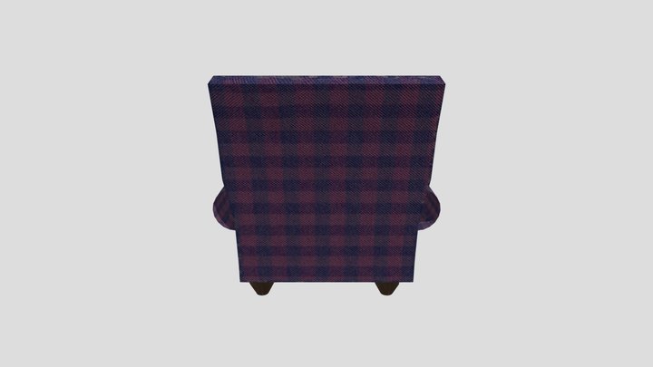 wingback chair 3D Model