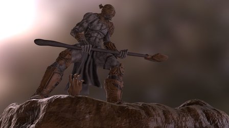 Grave DIgger 3D Model