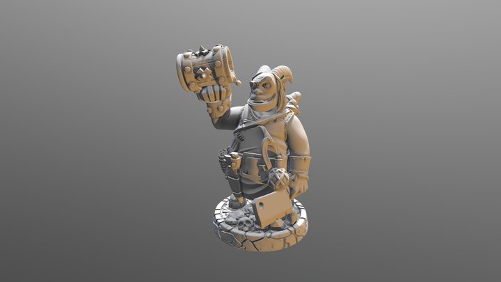 Laetus - Dungeonology Boss 3D Model