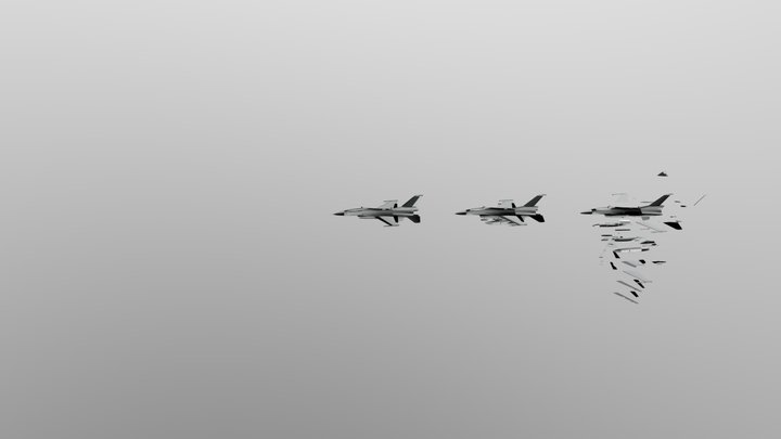 VTOL VR F-16 | RNLAF RIAT Farewell Falcon 3D Model