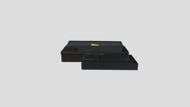 Pencill_case001 3D Model
