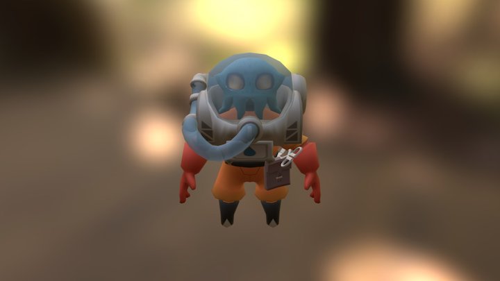 Bo the Botanist 3D Model