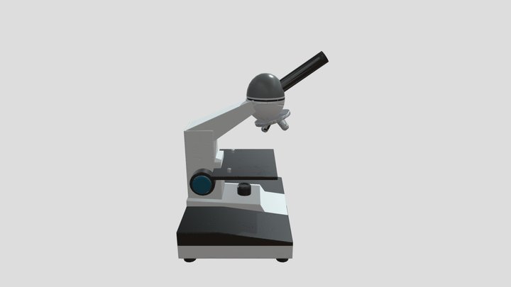 Microscope 3D Model