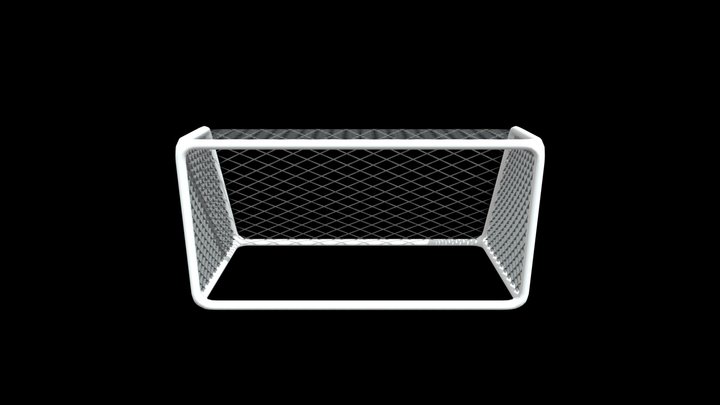 Soccer Goal 3D Model
