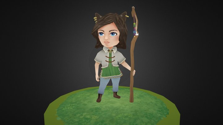 Catgirls 3D models - Sketchfab