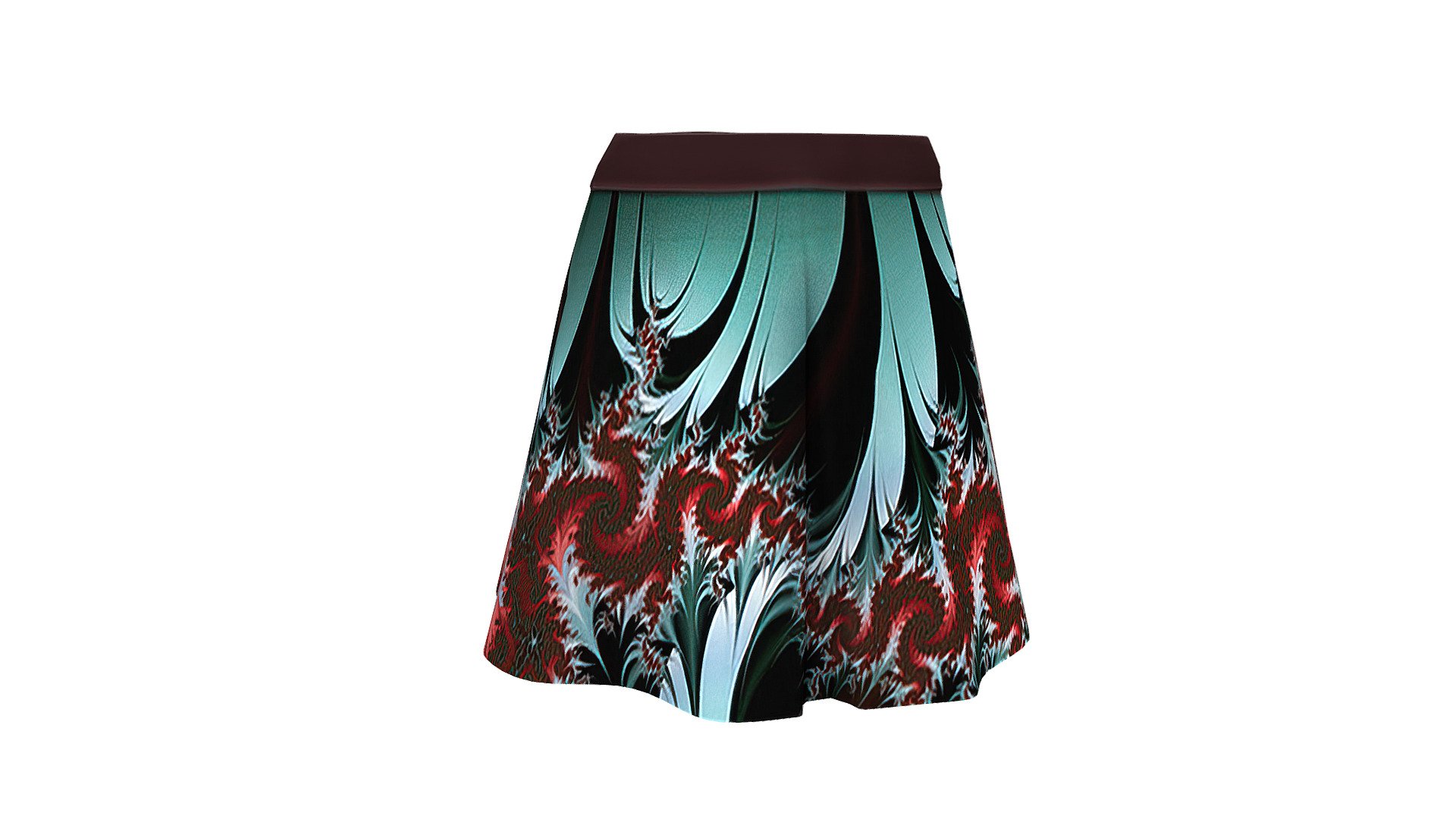 Female Pleated A Line Short Skirt - Buy Royalty Free 3D model by 3dia ...