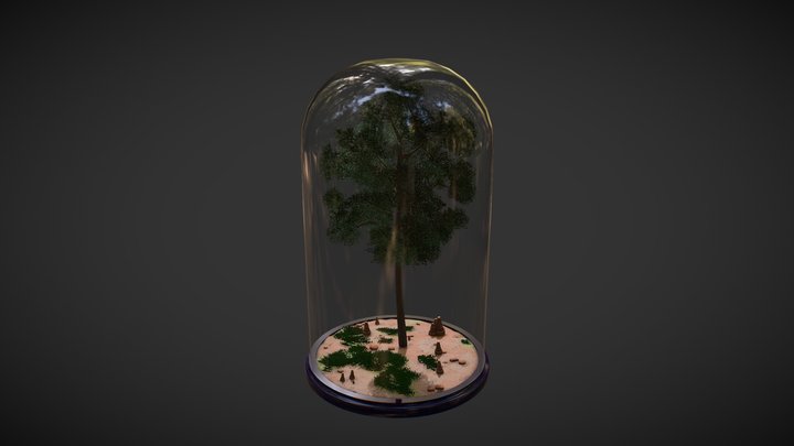 A piece of Earth 3D Model