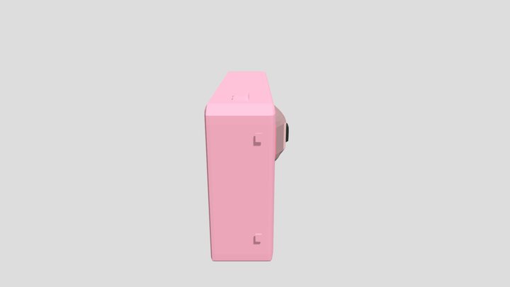 cute pink kawaii camera