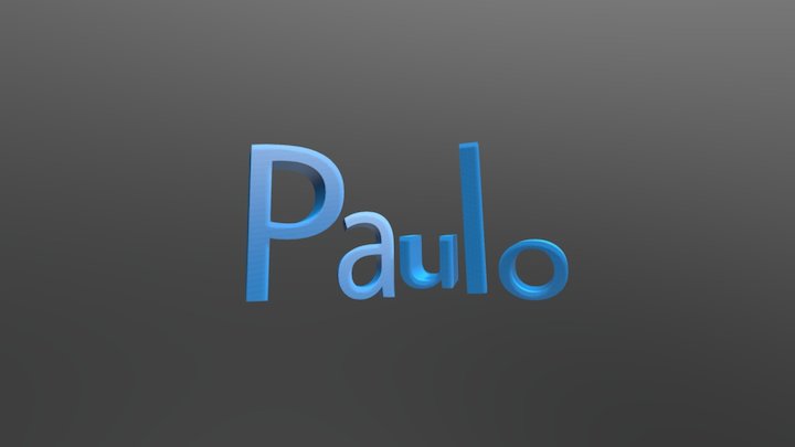 Paulo 3D Model